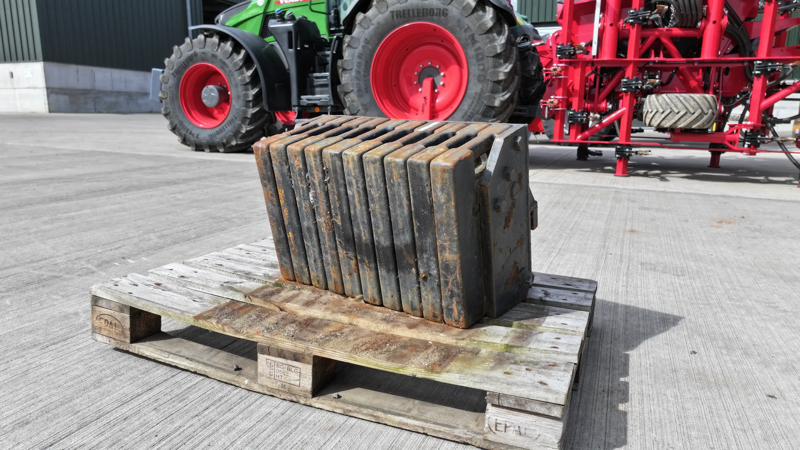 USED FRONT LEAF - WEIGHTS (QTY: 10)
